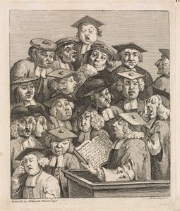 Érudits à une conférence