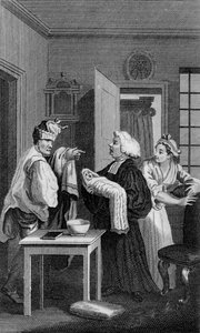 Deuxième frontispice de Tristram Shandy - William Hogarth