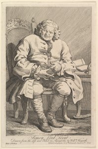 Simon Lord Lovat, 1746 - William Hogarth