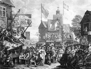 Foire de Southwark, 1733