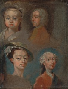 Études de têtes