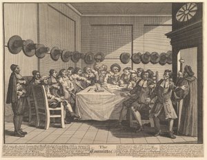 Le Comité Douze Grandes Illustrations pour Hudibras de Samuel Butler, Planche 10