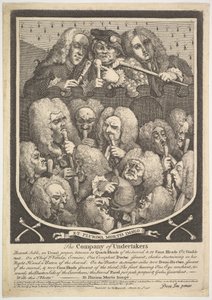 La compagnie des entrepreneurs, 3 mars 1736 - William Hogarth