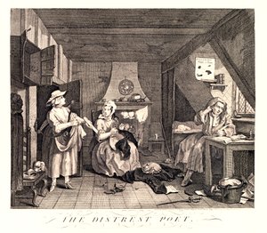 Le poète en détresse, 1741