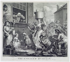 Le musicien enragé, 1741