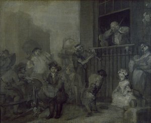 Le musicien enragé, 17e siècle