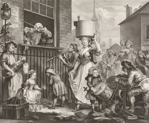 Le musicien enragé. 1741