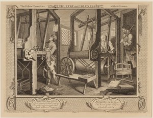 Les Apprentis compagnons à leurs métiers