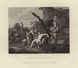 Le Bon Samaritain - William Hogarth