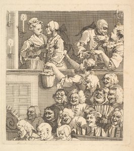 Le public riant - William Hogarth