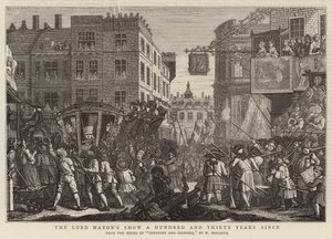 Le défilé du Lord Maire il y a cent trente ans - William Hogarth