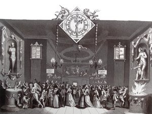 Le billet de la mascarade - William Hogarth