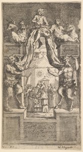 La Nouvelle Métamorphose : Frontispice, Vol.1, 1724 - William Hogarth