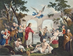 La piscine de Bethesda, illustration de 