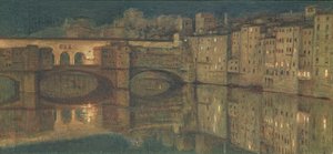Ponte Vecchio, Florence - William Holman Hunt