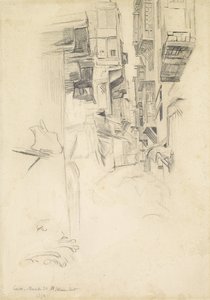 Scène de rue, Le Caire