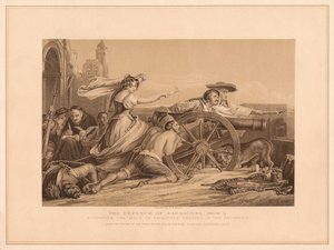 La défense de Saragosse, 1808-9, 1878