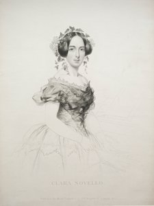 Clara Novello, 1852