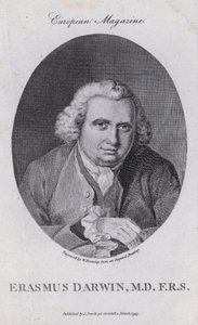 Erasmus Darwin, médecin anglais, philosophe naturel, poète et militant pour l