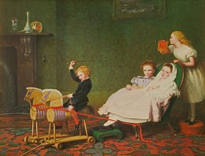 Une calèche pour le bal, 1868 - William III Bromley
