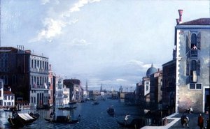 Le Grand Canal en direction de la Dogana et du Palais des Doges
