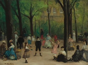 Jardins du Luxembourg, 1906 - William James Glackens