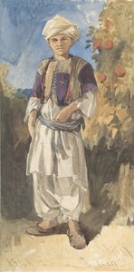 Jeune Turc debout, 1844