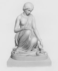 La Lampe du Gange, gravée par W Roffe d