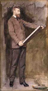 Portrait de Norman Garstin (1847-1926) vers 1882