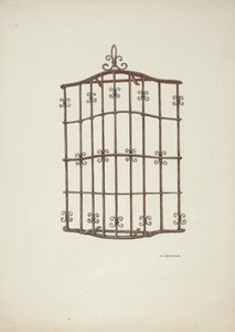 Grille en fer, 1941 - William Kieckhofel