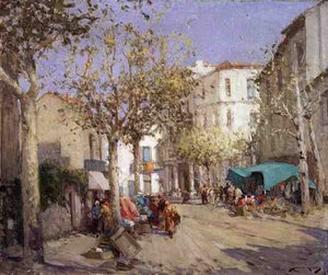 Marché de Fréjus, sud de la France