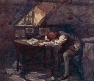 Illustration pour The Deserted Village par Oliver Goldsmith