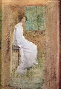 Dame en blanc - William Lee Hankey