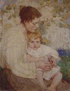Mère et enfant - William Lee Hankey