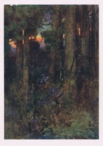Ces bois emmêlés où les oiseaux oublient de chanter, mais où les chauves-souris silencieuses se blottissent en grappes somnolentes - William Lee Hankey