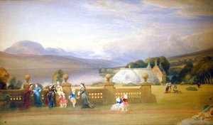 Le jardin de M. Muir sur le Gareloch - William Leighton Leitch