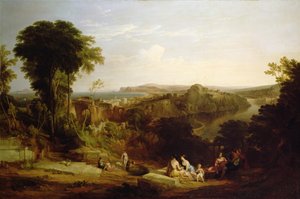 Villa de Lucullus à Misenum dans la baie de Naples