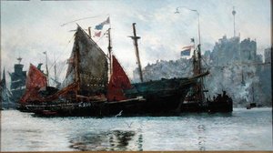 Port de Ramsgate - William Lionel Wyllie
