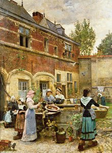 Maisons de charité, Anvers, 1880