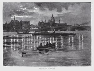 Blackfriars, crépuscule