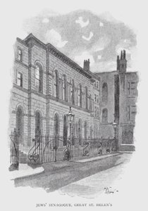 Synagogue juive, Great St Helen