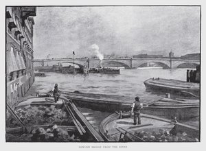 London Bridge pour la rivière