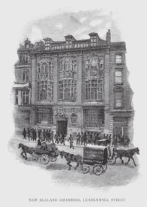 Chambres de Nouvelle-Zélande, rue Leadenhall