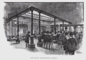 La Baltique, rue Threadneedle - William Luker