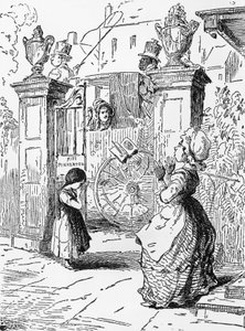Adieux de Rebecca, Chapitre I, illustration pour Vanity Fair