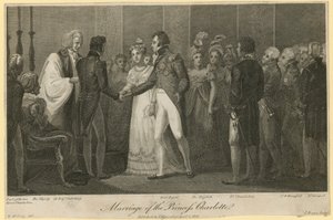 Le mariage de la princesse Charlotte - William Marshall Craig