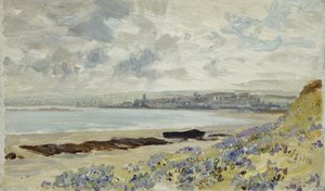 Vue à travers une baie : Temps pluvieux - William Matthew Hale