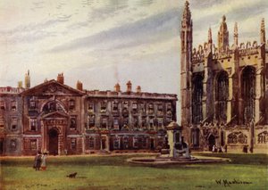 La Chapelle de Kings College et les Bâtiments des Fellows