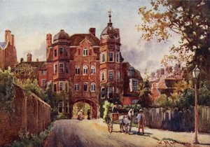 Newnham College, portail - William Matthison