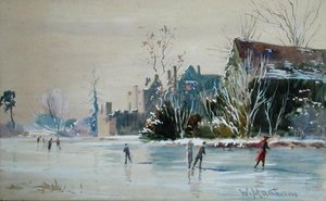 Patinage au château de Broughton